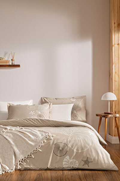 Özdilek Corallino Double Pique Duvet Cover Set