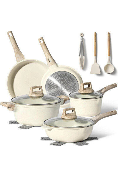 JUST PERFECTО Set de oale de gătit Just Perfecto JL-31 Granit, 13 piese, Alum...