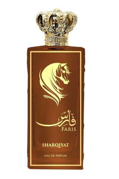 khalis PERFUMES Faris Sharqiyat, Unisex Eau de Parfum, 100ML, Iris, Lily of the Valley, Cashmere Musk and Amber Notes