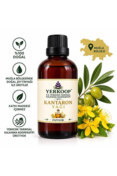 Sarı Kantaron Yağı 100ml %100 Saf ve Doğal Sıkım