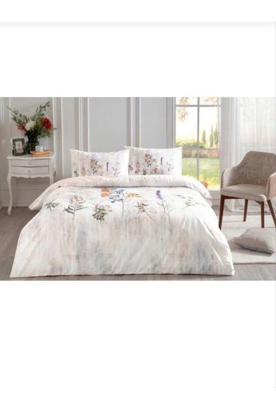 Özdilek - Nev (Nev Series) Double Bed Sheet Elastic Duvet Cover Set