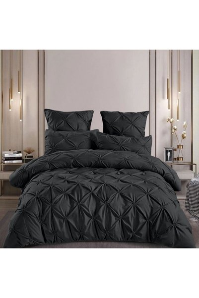 Generic Brand Finet pleat Duvet Cover Set , 6 pieces, premium comfort