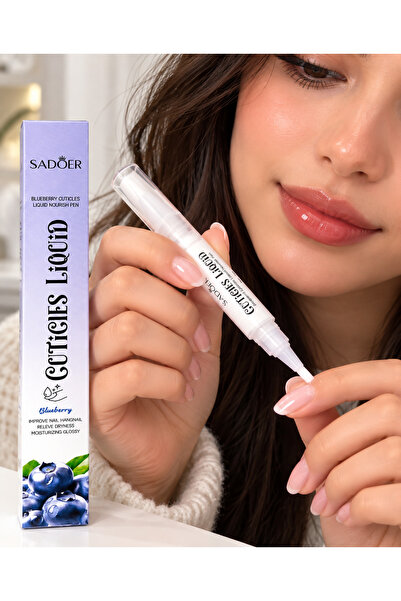 Generic Brand قلم SADOER Blueberry Cuticles Liquid Nourish Pen للعناية بالجلد...