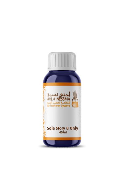 AHLA Nasma Sole Story & Only 450ml | Diffuser Premium Scent Refill |