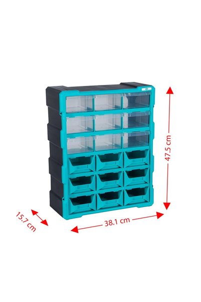 Titi KKD5318 Dikey Monoblok Avadanlıklı Çekmece Seti 18'li