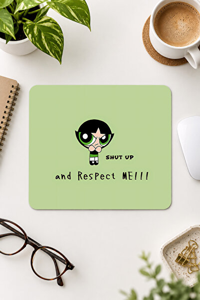 Charmbi Power Puff Pad 18x22 pentru birou, mini mousepad pentru acasă, bază a...