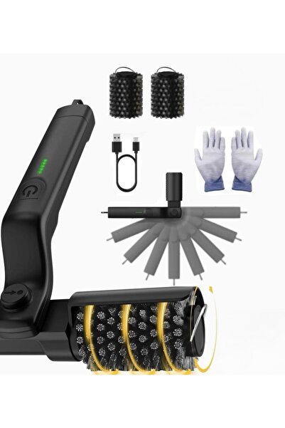 KRAFT HART Ayarlanabilir Açılı Fırça Başlıklı Mangal Izgara Çelik Tel Temizleme Barbekü Grill Fırçası