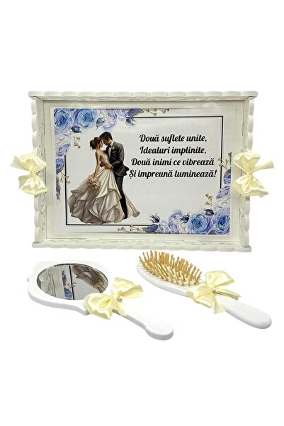 OEM Set tava pentru gatitul miresei, personalizat mire si mireasa, format din...