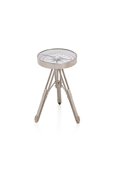 Midas Furniture ORION SIDE TABLE - SILVER