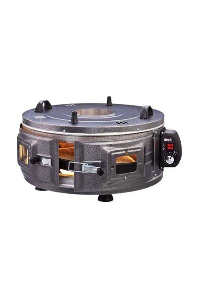 RELATOS GROSS YUVARLAK DAVUL FIRIN STANDART AYARLANABİLİR TERMOSTAT = 50°C-320°C 1300W - 53CM ALÜMİNYUM TEPS