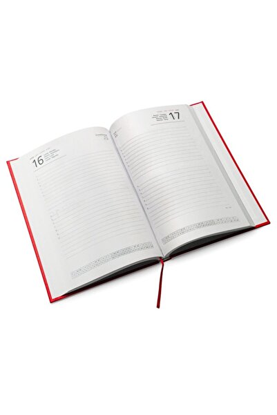 STAMINA Agenda A5 2027 verde, copertă buretată din PU, 320 pagini, 1 zi/pagina