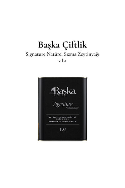 Signature Memecik Soğuk Sıkım Natürel Sızma Zeytinyağı 2 L