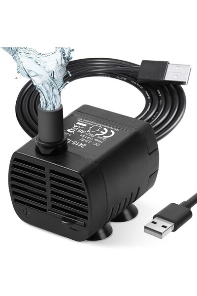 Generic Mizznee USB Mini Water Pump, Adjustable Flow Submersible Pump Quiet F...