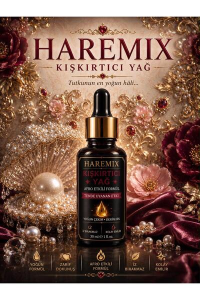 Haremix Kışkırtıcı & Tensel Uyum Çekim Yağı 30 ml