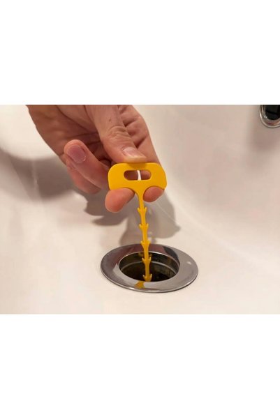 Lavabo Gider Açma Aparatı | Pratik Gider Temizleme Çubuğu