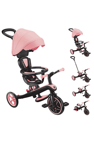 Globber Explorer 4in1 Trike Bisiklet - Pembe