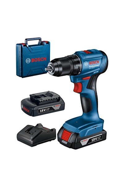 Bosch GSR 185-Li Çift Akülü 2Ah Vidalama Makinesi