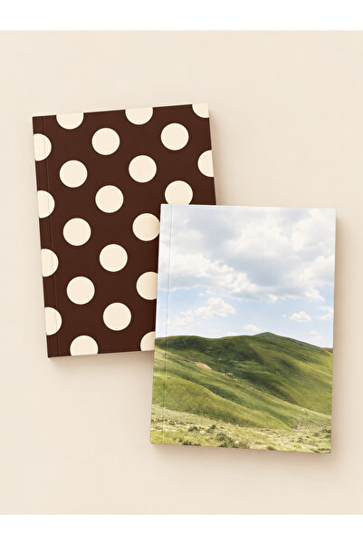 A5 Çizgisiz Defter Seti Boş Yapraklı 15x21 cm Amerikan Cilt