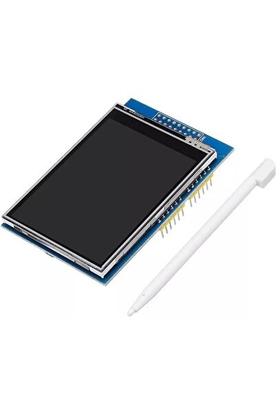 EmAyCenter 2.8 inç Dokunmatik TFT LCD Shield 240x320 Ekran Modülü SD Kartlı Dokunmatik Kalemli Proje Geliştirme