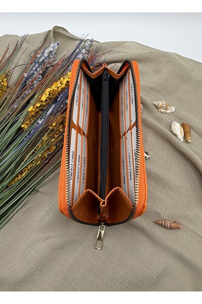 Womancraft محفظة نسائية مبطنة بسحاب