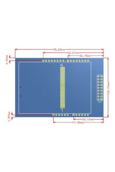 EmAyCenter 2.8 inç Dokunmatik TFT LCD Shield 240x320 Ekran Modülü SD Kartlı Dokunmatik Kalemli Proje Geliştirme