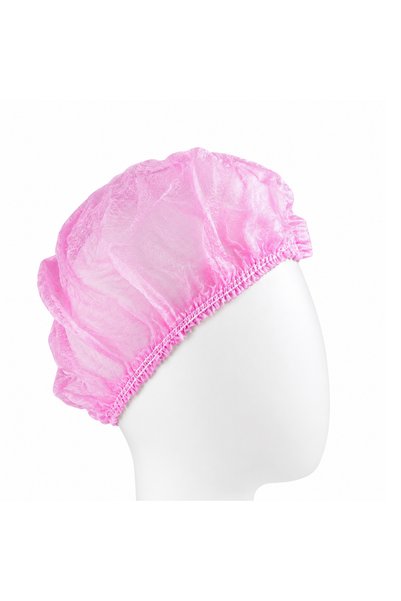 dispomax Tek Kullanımlık Bone Pembe -Büyük Bone -Tela Bone 45X52 Cm 100 adet