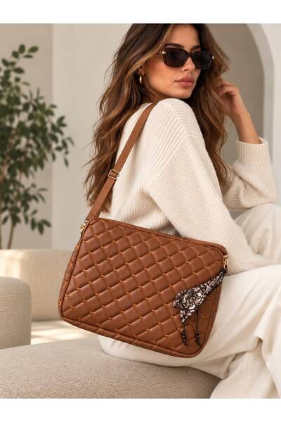 MENUSE ÇANTA Women's Shoulder Bag 40X30X5 cm – Stylish and Convenient Bag for Daily Use