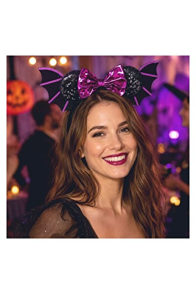 OEM Coronita de Halloween cu Urechi de Soricel si Aripi de Liliac – Detaliu S...