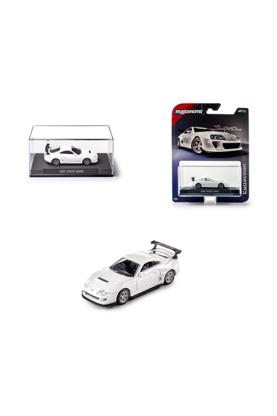 Majorette Colelction Toyota Supra 1995 Model Araç – Beyaz Model Araç