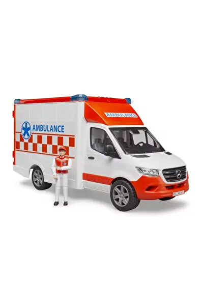 Bruder Mașină de ambulanță de jucărie MB 1:16 U02676
