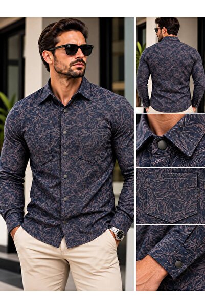 PASSERO Slim Fit Trikotaj Likra