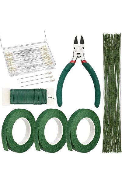 NALACAL Floral Arrangement Kit, Floral Tape and Floral Wire with Cutter, Wire...