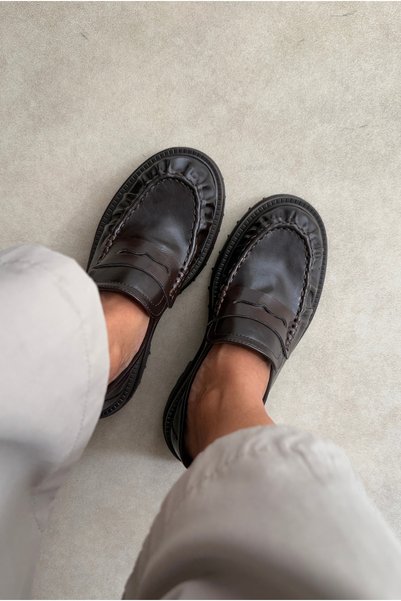 Mupa Shoes Women's Loafer Aci Brown