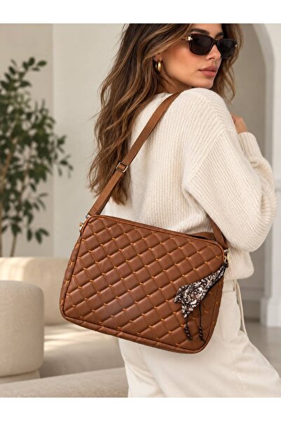 MENUSE ÇANTA Women's Shoulder Bag 40X30X5 cm – Stylish and Convenient Bag for Daily Use