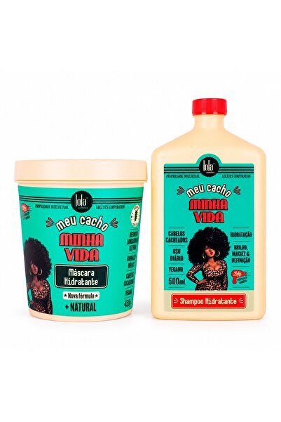 Lola Cosmetics Σετ Meu Cacho Minha Vida - σαμπουάν 500ml + μάσκα 450g