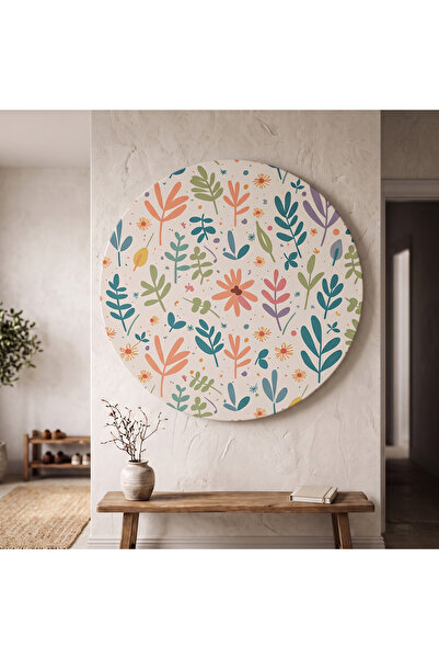 Artavessa لوحة قماشية دائرية للديكور - ARTCNVSOVL3