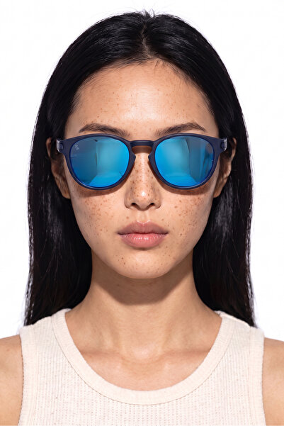 Bilge Karga Veron Navy Blue Mirror Sunglasses