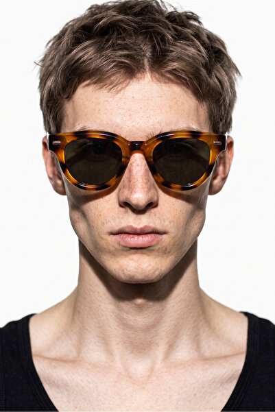 Bilge Karga Valestria Leopard Green Men's Sunglasses