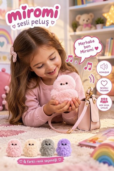 ToYaman KUTULU MİROMİ PİLLİ PELÜŞ