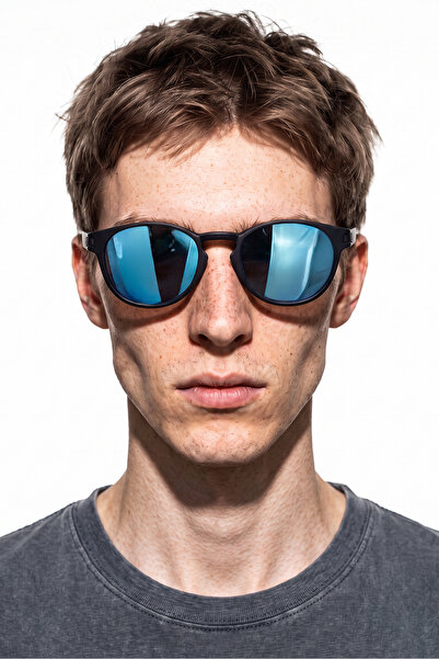 Bilge Karga Veron Black Blue Mirror Men's Sunglasses
