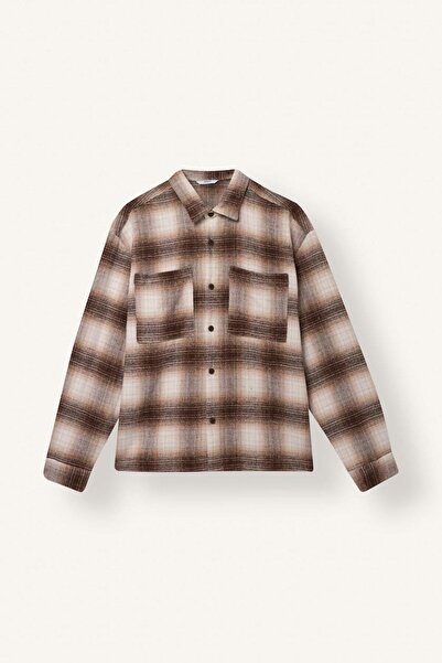 DeFacto Boxy Fit Plaid Cotton Shirt (26 Wn)