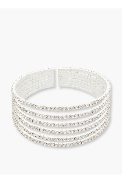 FAV Accessories Metal Embellished Cuff Bangle