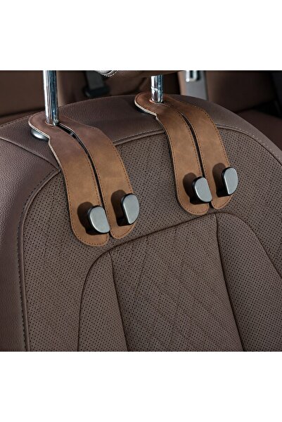 NEXTWAVE Set of 2 ® double car headrest hooks, for bags, purses, clothes and ...