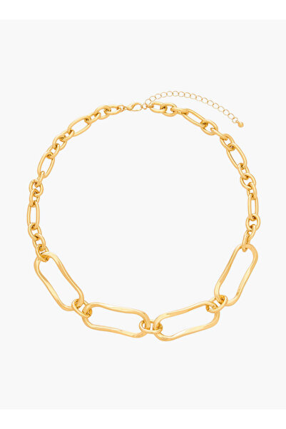 FAV Gold Tone Chain Necklace