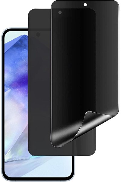 GENERAL Privacy Screen Protector for Samsung Galaxy a55,Soft TPU Anti-Spy Fil...