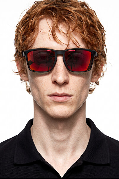 Bilge Karga Navier Black Pink Mirror Men's Sunglasses