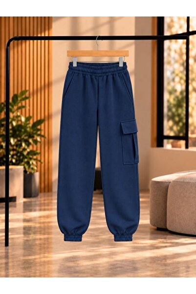 cm buseyiz Busekids Unisex 3'lü Set | Fermuarlı Kapüşonlu Ceket Takım + Kargo Cepli Alt