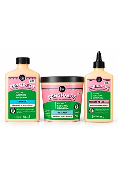 Lola Cosmetics Densitate pentru păr fin și fragil – Șampon 250 ml + Acidifian...