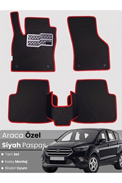 KUGA 2-FORD-(2013-2019) İÇİN EVA İÇ PASPAS TAKIMI (METAL TOPUKLUK DAHİL)