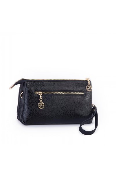 Nas Bag Women's Crossbody and Clutch Bag - Black Victoria